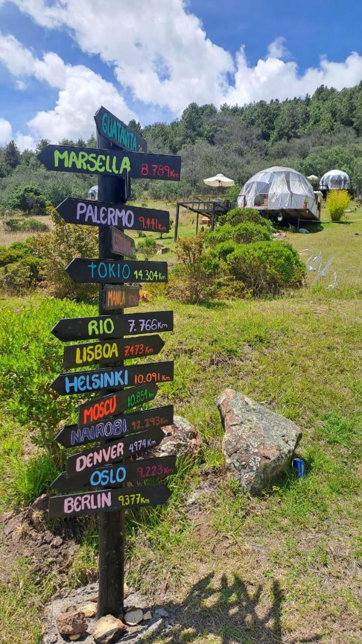 Glamping La Villa Guatavita Εξωτερικό φωτογραφία