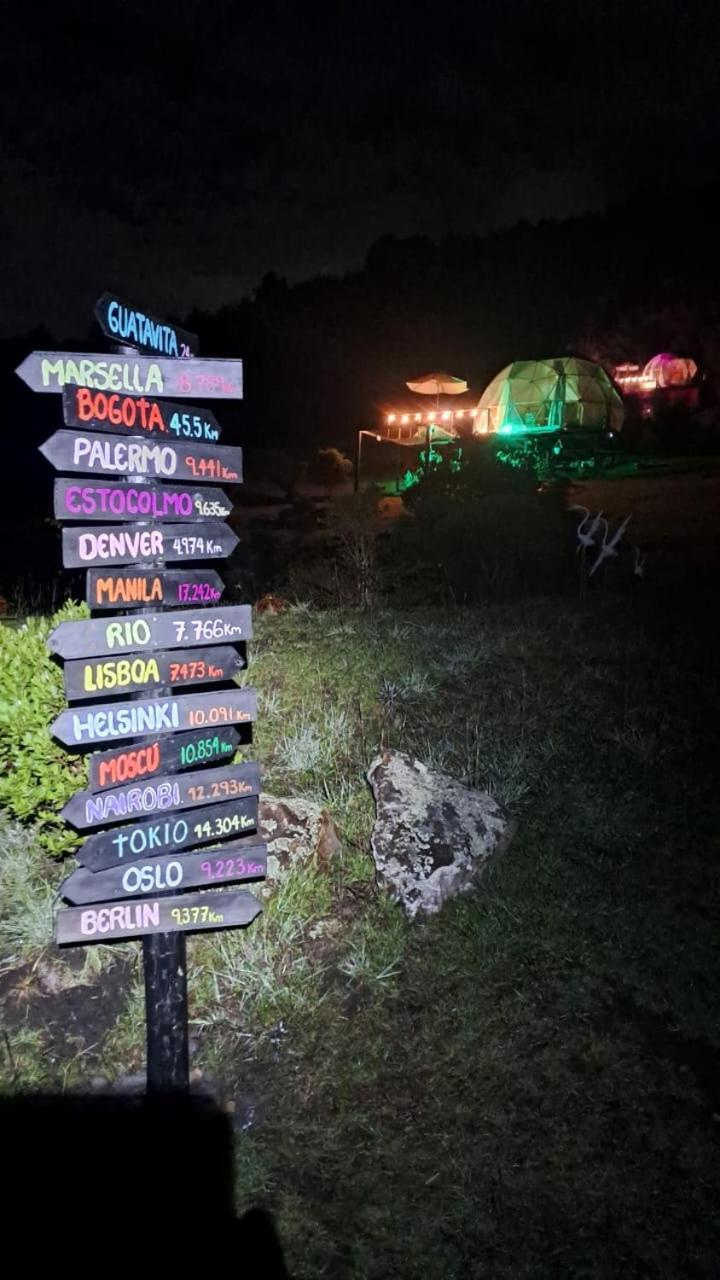 Glamping La Villa Guatavita Εξωτερικό φωτογραφία