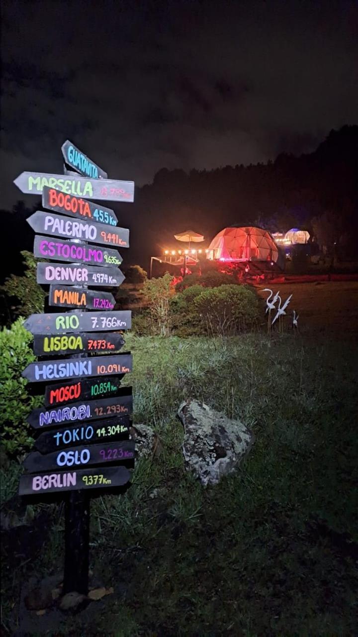 Glamping La Villa Guatavita Εξωτερικό φωτογραφία